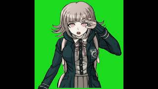 chiaki nanami sprite animation green screen [upl. by Gautier]