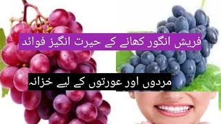 Grapes Benefits Grapes Top benefits urduhindi [upl. by Rola]