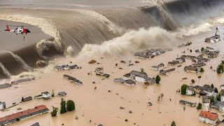 Walters dam collapsed today Mass evacuation in tennessee [upl. by Cody]