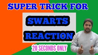 Swarts Reaction  ORGANIC CHEMISTRY TRICKS  BHARAT PANCHAL SIR [upl. by Elsey]