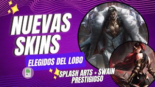 ¡Nuevas Skins ELEGIDOS DEL LOBO AMBESSA KINDRED KATARINA PANTHEON  SWAIN  League of Legends [upl. by Ardnued]