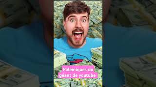 Les polémiques du géant de youtube mrbeast [upl. by Namajneb]