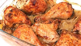 Pollo al Horno con Patatas y Cebolla [upl. by Oivlis]