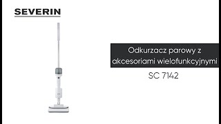 SEVERIN Odkurzacz parowy z akcesoriami wielofunkcyjnymi SC 7142 [upl. by Ahsirt]