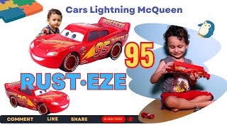 Suddath  Rust·eze  Lightning McQueen  rusteze racing center  rusty cars [upl. by Weidner]