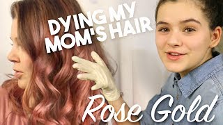 How to Dye Your Hair ROSE GOLD Using Overtone DIY Rose Gold Pigmented Conditioner [upl. by Gwendolin]