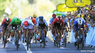 Elia Viviani Sprinting At Almost 50 MPH [upl. by Aidin]