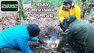 Trueways Survival 2 Day Basic Survival Course w Lofty Wiseman [upl. by Oratnek266]