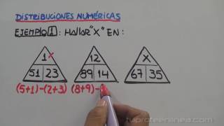 ANALOGÍAS Y DISTRIBUCIONES NUMÉRICAS  Diferentes Casos [upl. by Nimzay]