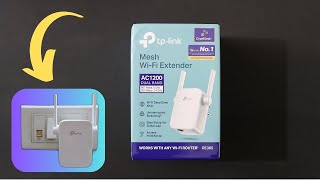 TPLink AC1200 WiFi Range Extender Unboxing Setup amp Review  Dual Band Mesh Upto 12 Gbps  RE305 [upl. by Enitnatsnoc447]