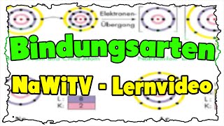 Bindungsarten  NaWiTV Lernvideo Chemie [upl. by Lacym]