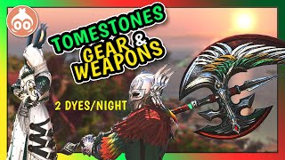 FFXIV  Tomestones Gear amp Weapons  705 [upl. by Edette253]