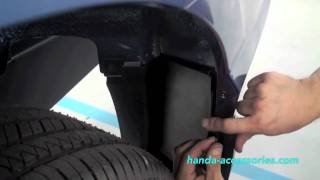 Civic Splash Guards Installation Honda Answers 26 [upl. by Trueman]