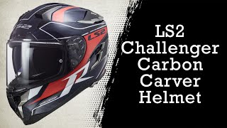 LS2 Challenger Carbon Carver Helmet [upl. by Marys]