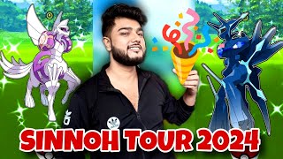 2024 Sinnoh Tour Update In Pokémon Go  Rare Legendary Pokemon Debut In Sinnoh Tour viral [upl. by Letnuahc620]