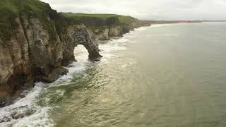 Whiterocks amp Dunluce Castle Causeway Coast Co Antrim Northern Ireland [upl. by Ellener920]