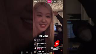 Rose live come Lisa 😘 blackpink rose trending shorts kpop blink kdrama aeshthetic edit [upl. by Ifen]