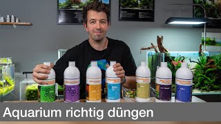 Wie dünge ich mein Aquarium richtig  So düngen wir unsere Aquarien  Liquid Nature [upl. by Lasser]