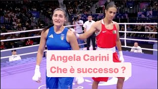 Angela Carini reaction post assoluti [upl. by Suiramed714]