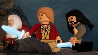 LEGO The Hobbit PS4 Walkthrough Part 8  Out of the Frying Pan [upl. by Landan]