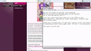 How to download and install eroge games to PCharem party [upl. by Ylil]