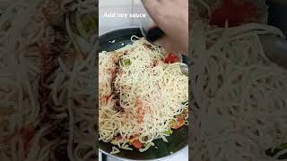 Veg Hakka Noodles recipe foodblooger easyrecipe [upl. by Akinwahs]