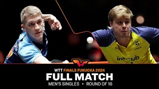 FULL MATCH  Anton Kallberg vs Truls Moregard  MS R16  WTTFukuoka 2024 [upl. by Petie250]