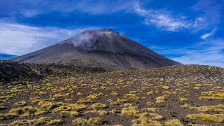 The Active Volcano in New Zealand Tongariro [upl. by Mighell]