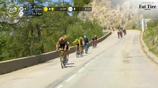 Highlights 2022 Tour de France Stage 11 [upl. by Glynas964]