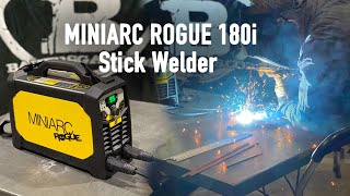 ESAB Miniarc Rogue 180i Stick Welder Unboxing and Review [upl. by Ivets]