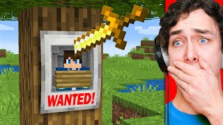 Eystreem is WANTED in Minecraft [upl. by Idnahs]