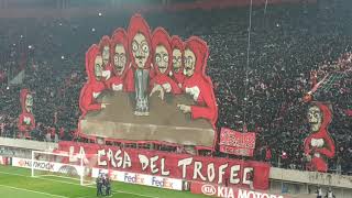 OLYMPIAKOS vs AC MILAN ⭐ COREO ⭐ LA CASA DE PAPEL [upl. by Katrina]