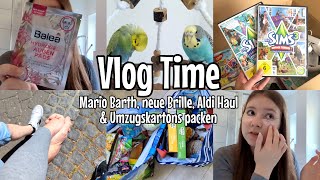 Mario Barth neue Brille Aldi Haul🛍 amp Umzugskartons packen📦 Vlog Time🎥  Die Vogelfamilie [upl. by Firmin]