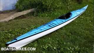 Eddyline Falcon S18 Sea Kayak Review Carbonlite 2000 Thermoplastic [upl. by Nnyleahs]