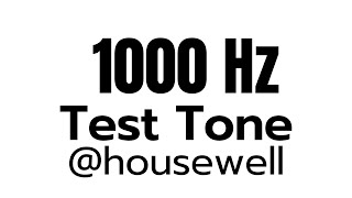 1000 Hz sine wave Test Tone [upl. by Clywd]