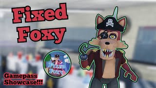 Fixed Foxy Gamepass Showcase  FNAF The Resurgence  Roblox [upl. by Shayne]