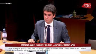 « Ça part complètement en sucette » clash entre Gabriel Attal et le rapporteur général du budget [upl. by Elocyn]