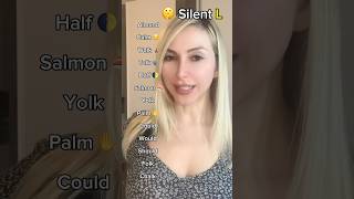 Silent 🤫 L  pronunciation speakenglish learningenglish learnenglishonline fluentenglish [upl. by Nisbet]