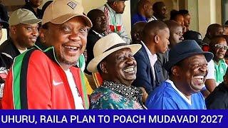 Inside Uhuru amp Raila Plan To Poach Mudavadi 2027 To Unseat Ruto As Azimio Flag Bearer [upl. by Truda]