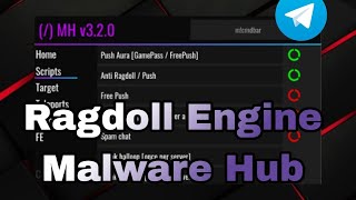 Ragdoll Engine Script Malware Hub  Arceus X Fluxus Hydrogen Delta [upl. by Fania]