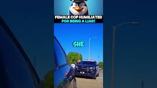 Female Cop Humiliated For Being a Liar [upl. by Norret379]