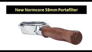 Live Demo  quotNewquot Normcore 58mm Naked Portafilter  Does NOT fit Flair 58 [upl. by Guglielma153]