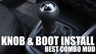 C5 Corvette  Shift Boot Installation [upl. by Tandie]