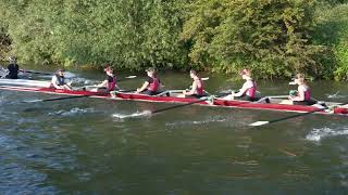 Fitzwilliam W1 Division 1 Friday Cambridge May Bumps 2023 slow motion [upl. by Marisa636]