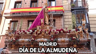 Fiestas de la Almudena Madrid 2024  Festivities of La Almudena Madrid 2024 [upl. by Malamut908]