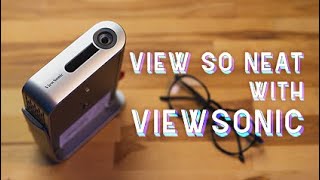 ViewSonic M1 Plus G2 Review  Best Portable Projector On The Go [upl. by Rogergcam12]