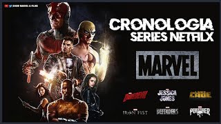 ¿CÓMO PUEDO VER LAS SERIES MARVELNETFLIX EN ORDEN CRONOLOGÍA [upl. by Ahmad403]