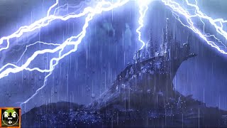 Loud Thunderstorm Noises with Rain and Extreme Thunder Crack Sound Effects to Sleep Great All Night [upl. by Marte]