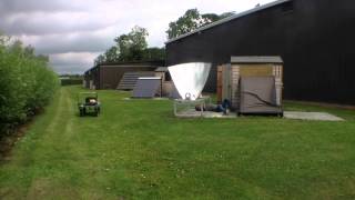 Solar Concentrator Installation [upl. by Poore776]