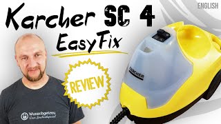 Karcher SC 4 EasyFix Review ► Is the steam cleaner worth it ✅ Reviews quotMade in Germanyquot [upl. by Quartet291]